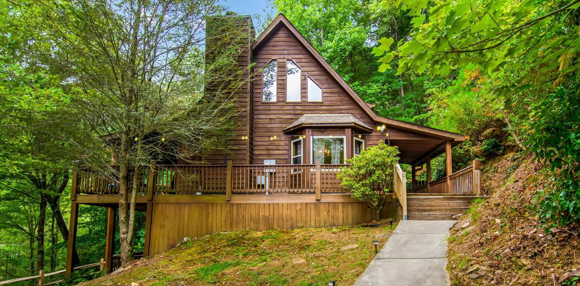 Amazing Creek View Cabin W/ Hot Tub, Firepit & Pool Table Ellijay Esterno foto